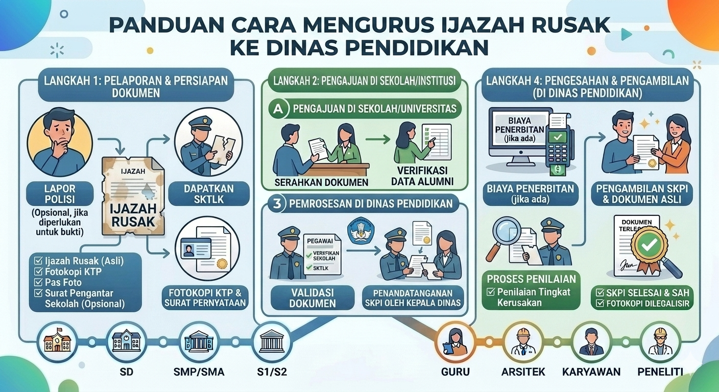 Cara Mengurus Ijazah Hilang, jasa ijazah, ijazah resmi https://infopendidikan.org/ cara verifikasi ijazah resmi